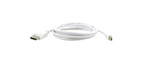 Kramer Electronics C-MDP/DPM2-6 Cable Mini DisplayPort (M) to DisplayPort(M), black, 6ft Kramer Electronics C-MDP/DPM2-6 Cable Mini DisplayPort (M) to DisplayPort(M), black, 6ft