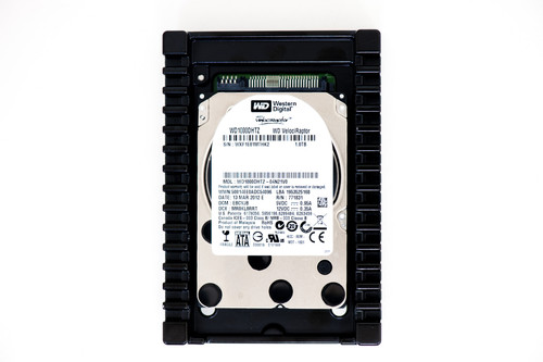Western Digital VelociRaptor WD1000DHTZ 1TB 10000 RPM 64MB Cache SATA 6.0Gb/s 3.5" Internal Hard Drive - Used