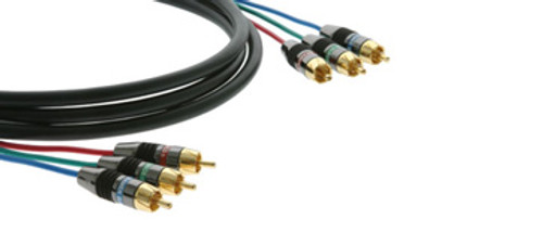 Kramer Electronics C-R3VM/R3VM-10 3 RCA Component (Male - Male) Mini Coax Cable (10') Kramer Electronics C-R3VM/R3VM-10 3 RCA Component (Male - Male) Mini Coax Cable (10')