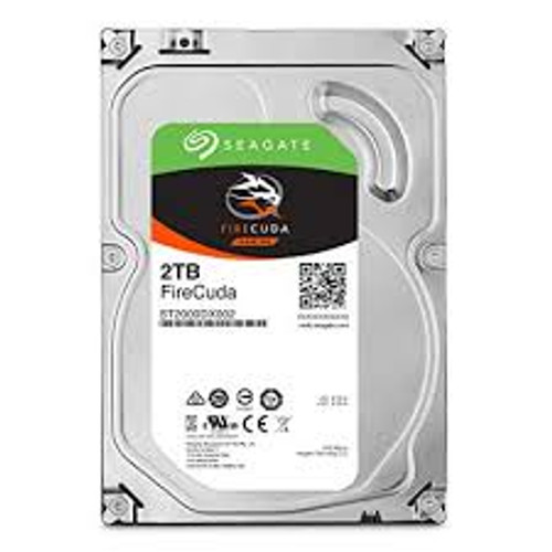 Seagate FireCuda ST2000DX002 Gaming SSHD 2TB 7200 RPM 64MB Cache SATA 6.0Gb/s 3.5" Internal HD - New