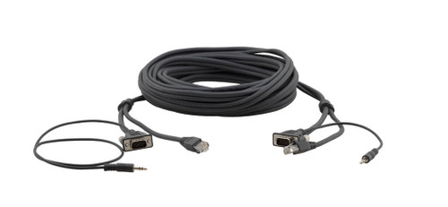 Kramer Electronics C-GMAC/GMAC-15 15-pin HD, 3.5mm Audio & RJ-45 (M-M) Cable- 15' Kramer Electronics C-GMAC/GMAC-15 15-pin HD, 3.5mm Audio & RJ-45 (M-M) Cable- 15'
