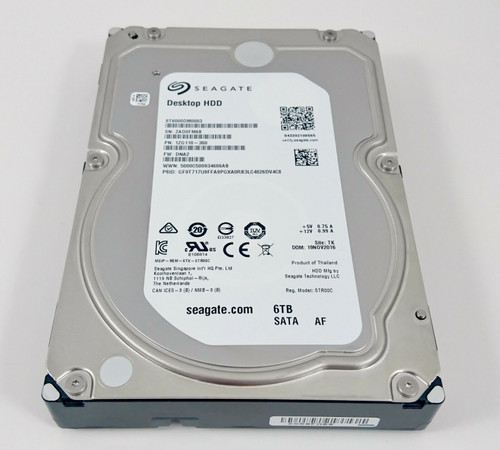 Seagate ST6000DM0003 6TB Desktop HD 7200RPM 3.5' SATA Hard Drive 128MB Cache - New