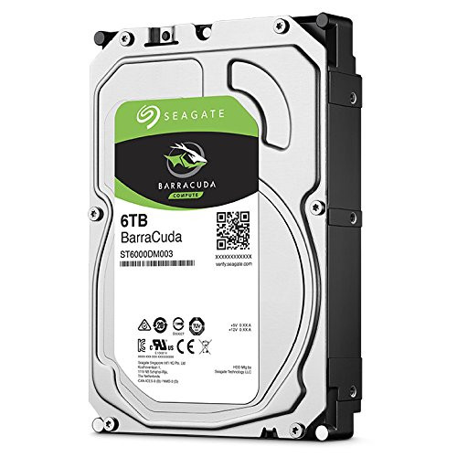 Seagate BarraCuda ST6000DM003 6TB 256MB Cache SATA 6.0Gb/s 3.5" Internal Hard Drive - New Seagate BarraCuda ST6000DM003 6TB 256MB Cache SATA 6.0Gb/s 3.5" Internal Hard Drive - New