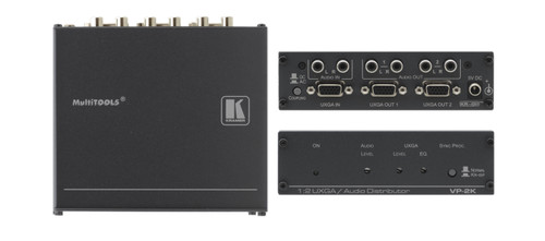 Kramer Electronics VP-2K 1:2 Computer Graphics Video & Stereo Audio Distribution Ampl Kramer Electronics VP-2K 1:2 Computer Graphics Video & Stereo Audio Distribution Ampl