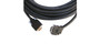 Kramer Electronics CP-GM/GM/XL-100 15-pin HD to 15-pin HD Plenum Cable with a 45° Side-Angled C