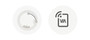 Kramer Electronics VIA-NFC-TAG(W) NFC Tag Accessory for VIA