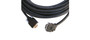 Kramer Electronics CP-GM/GM/XL-150 15-pin HD to 15-pin HD Plenum Cable with a 45° Side-Angled C