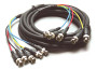 Kramer Electronics C-5BM/5BM-25 Molded 5 BNC (Male - Male) Cable (25')