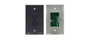 Kramer Electronics WXL-2F/U(G) Passive Wall Plate - Dual XLR (FF)