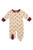 Fall Leaves Baby Girls Footie
