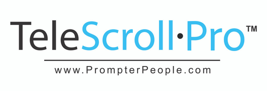 TeleScroll Pro | Live-Editing Professional Teleprompter Software