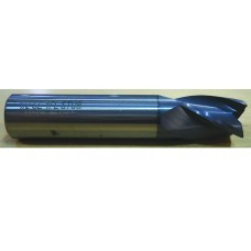 1/8" Square End Mill Carbide 4 Flute 30° Helix Stub Length AlTiN Coated HTC DIA=1/8" LOC=1/4" OAL=1-1/2" SHK=1/8"