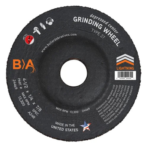 4 1/2 x 1/4 x 7/8 T27 | Grinding Wheel | PK25