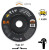 4 x 1/8" | T27 Depressed Center | Pipeline, Grinding & Cut-Off Wheels | 5/8" Arbor | BA 24433 | Box 25