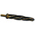 7/8 HSS Bridge/Construction Reamer 1/2 Shank and Black & Gold Finish