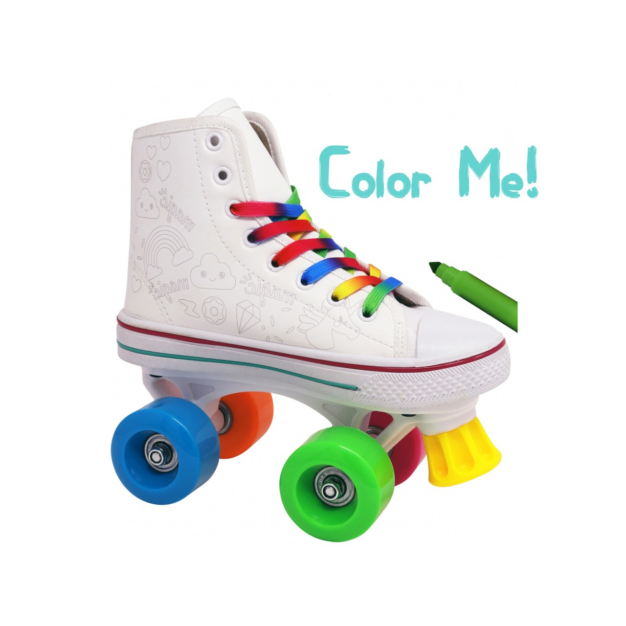 Inline and Quad Roller Skates for Kids Youth Roller Skates