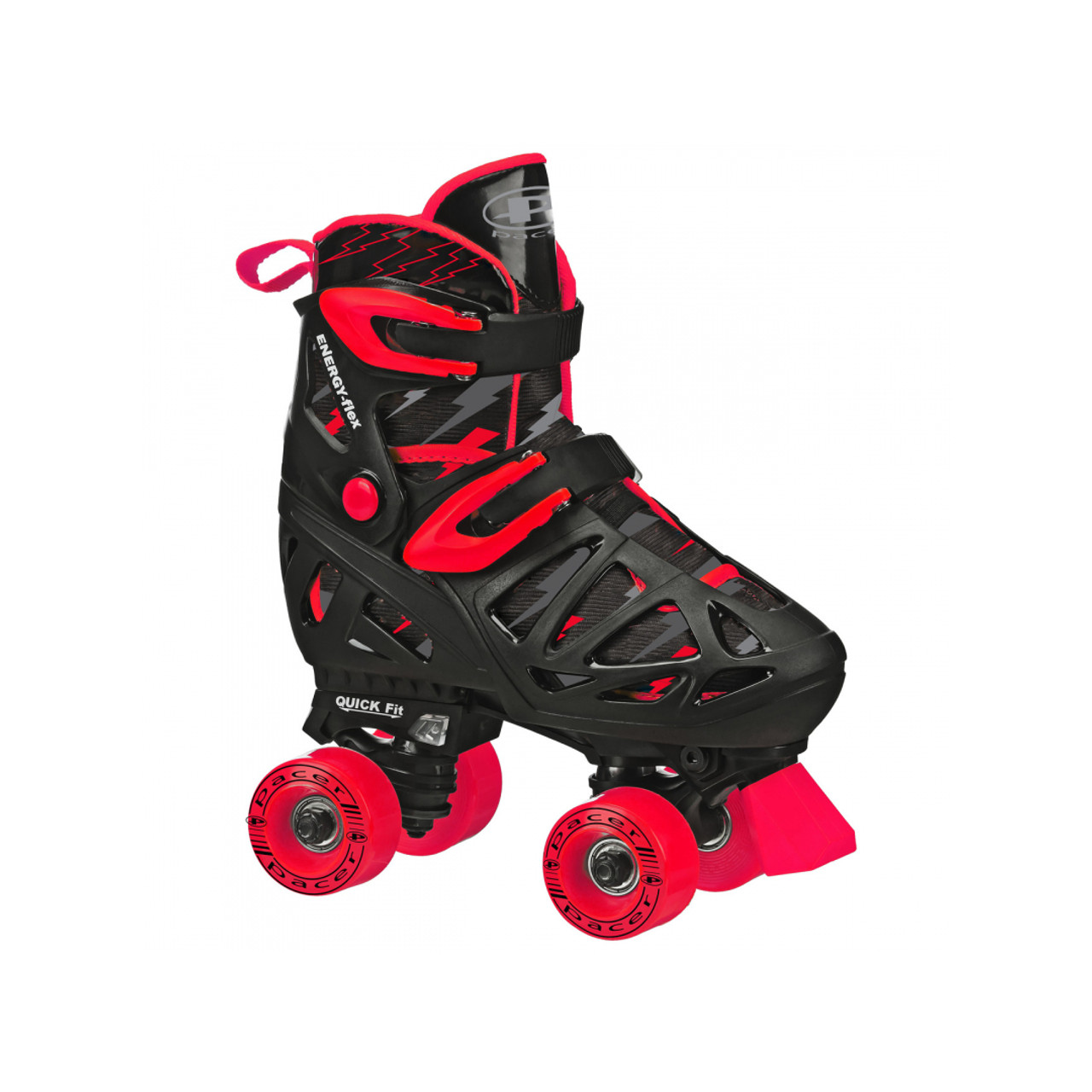 Pacer xt70調節可能な芸術的Quad Roller Skates for Youth子(ホワイトS