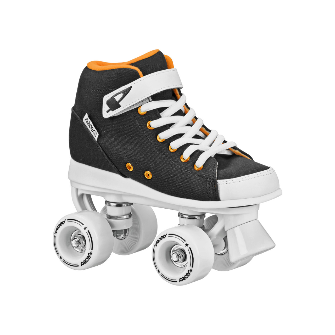 Pacer xt70調節可能な芸術的Quad Roller Skates for Youth子(ホワイトS