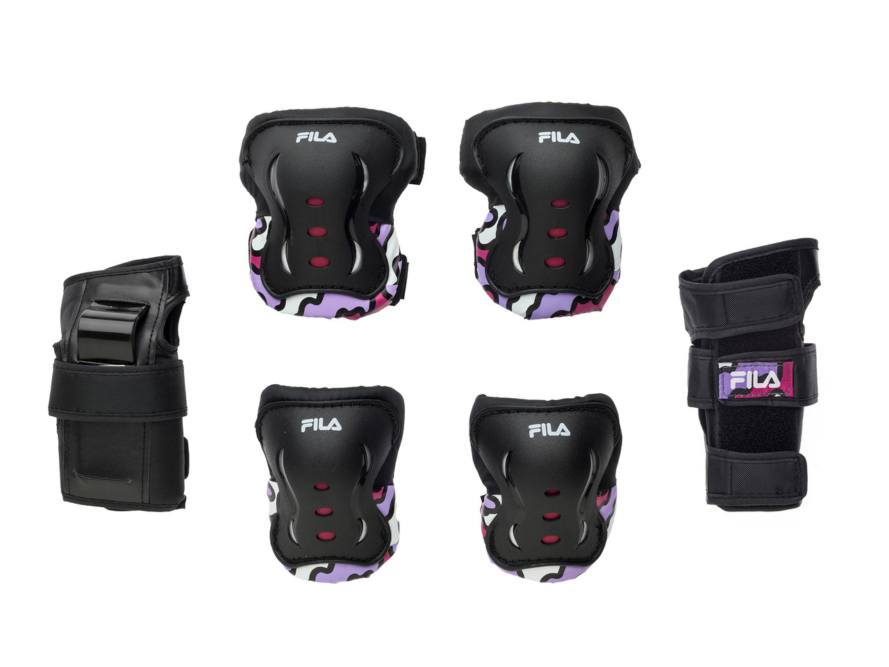 Preventie hangen Humaan FILA Roller Skate Safety Gear for Kids (Tri-Pack)