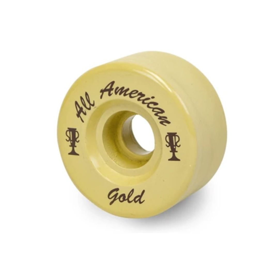 Sure-Grip All American Gold Roller Skate Wheels (8-Pack)