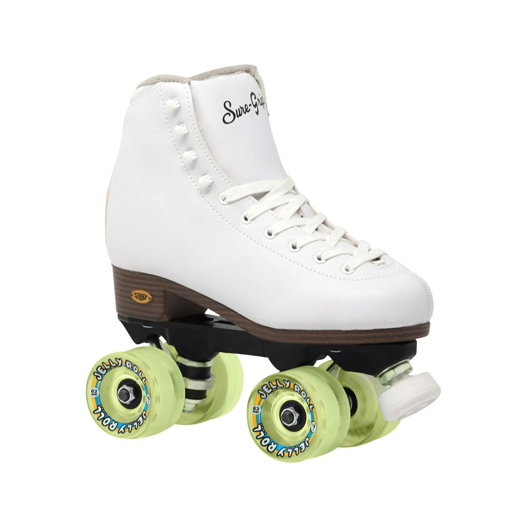 Sure-Grip Fame Outdoor Roller Skates w/ Jelly Roll Wheels