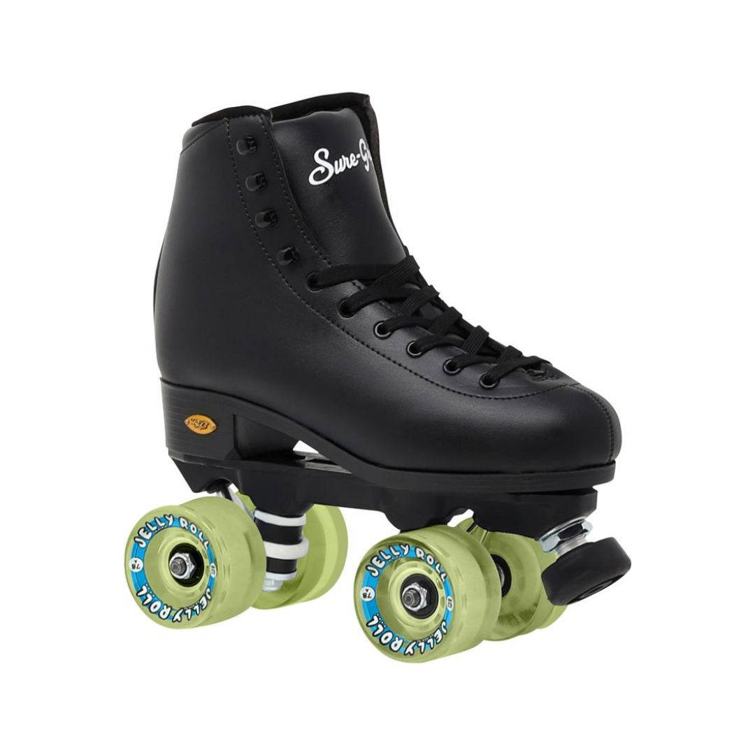 Sure-Grip Fame Outdoor Roller Skates w/ Jelly Roll Wheels