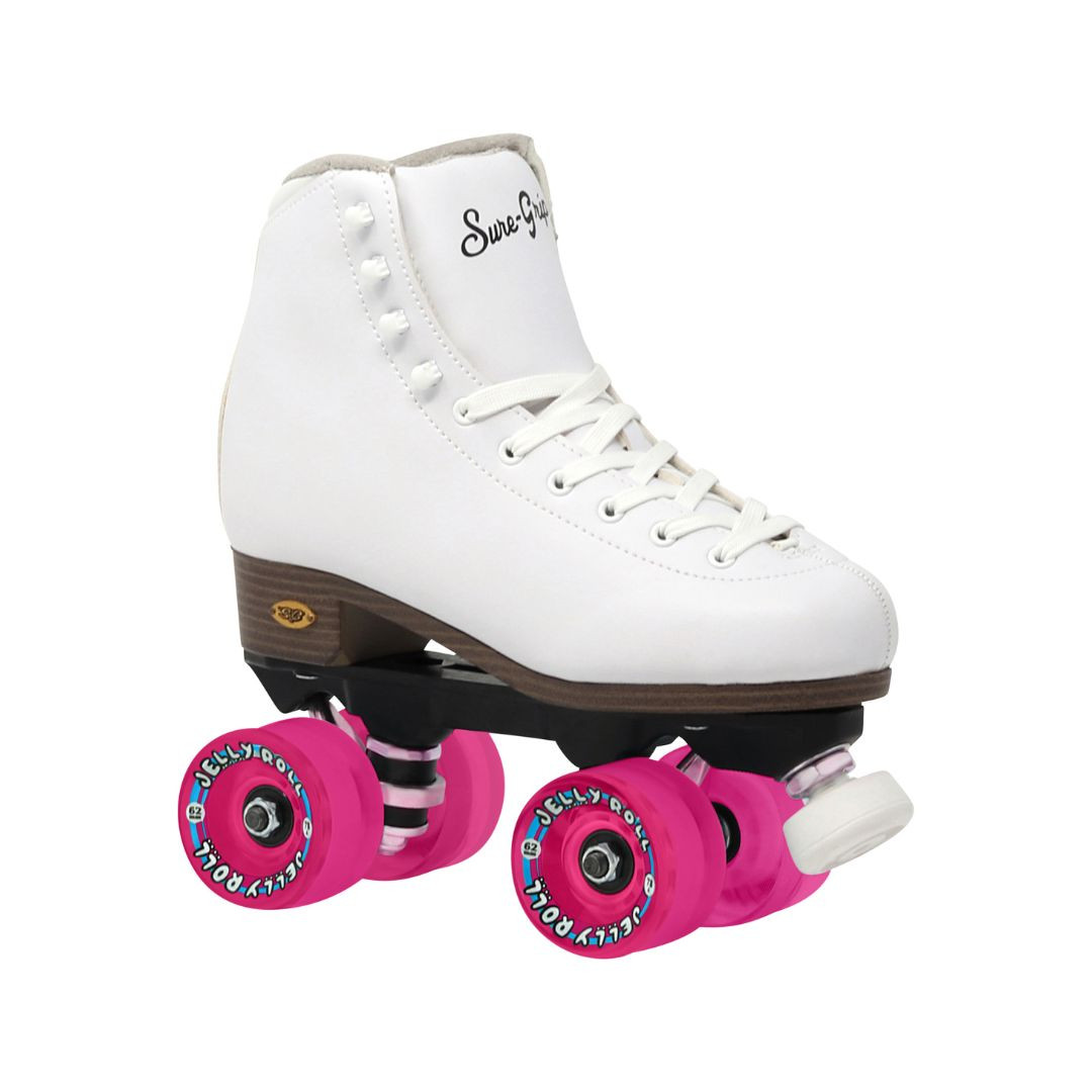 Sure-Grip Fame Outdoor Roller Skates w/ Jelly Roll Wheels