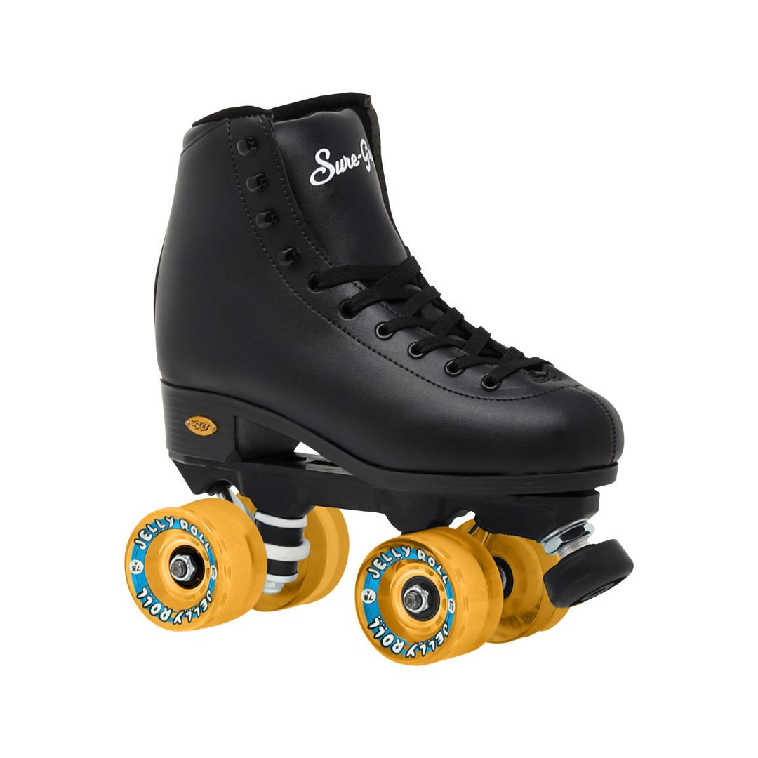 Sure-Grip Fame Outdoor Roller Skates w/ Jelly Roll Wheels