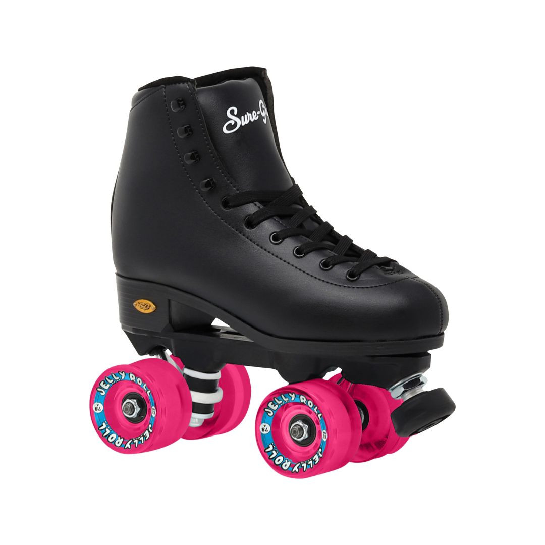 Sure-Grip Fame Outdoor Roller Skates w/ Jelly Roll Wheels