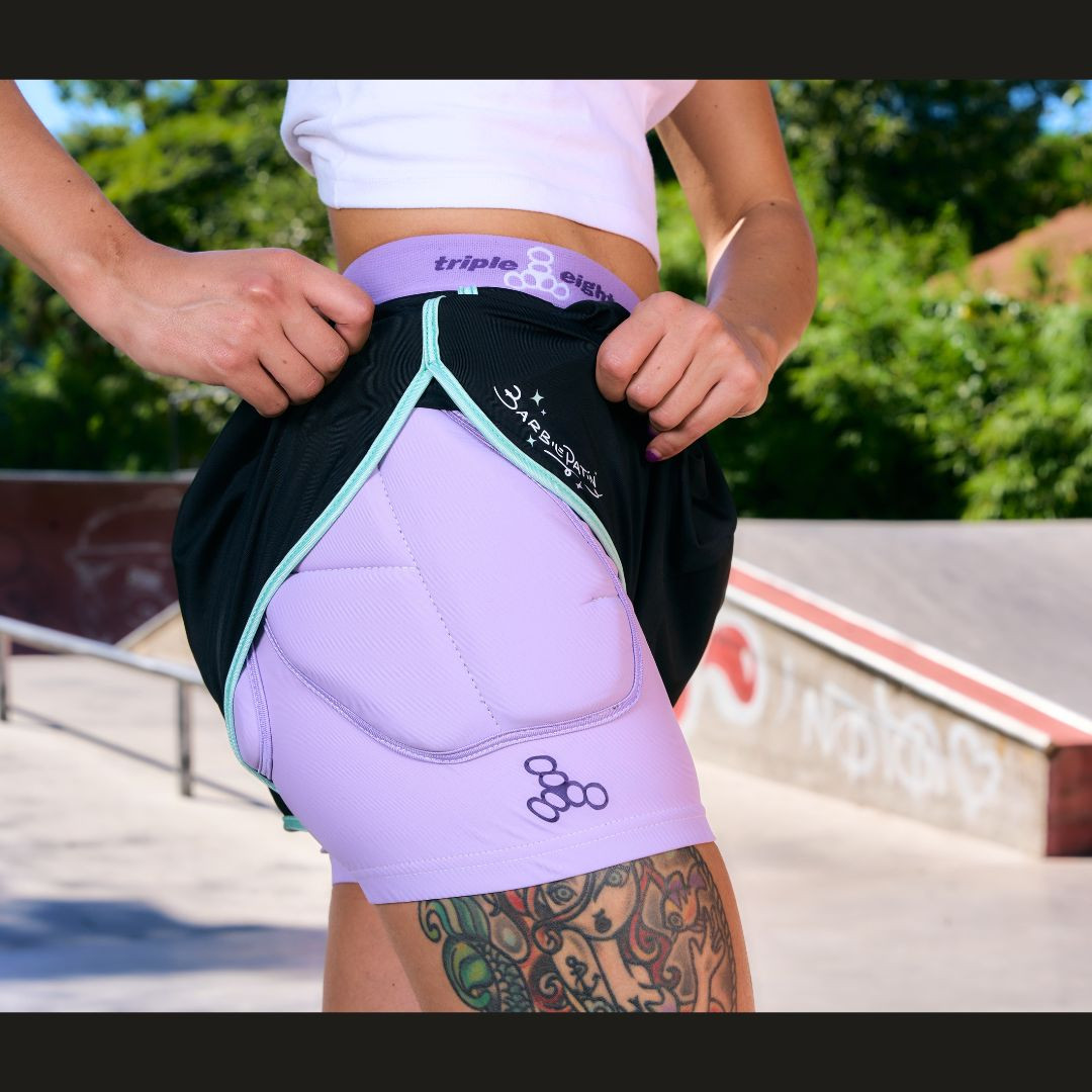 Triple 8 Bumsaver 2 Padded Shorts for Skating | Skate Bum Pads