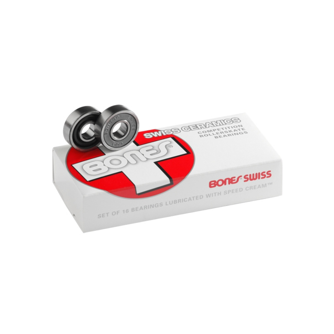 スケートボードBONES SWISS CERAMIC SKATEBOARD BEARINGS - スケートボード