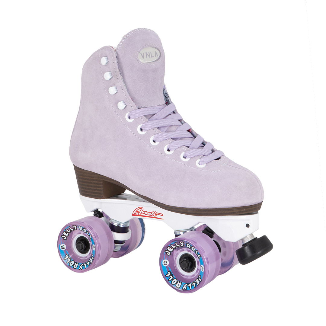 VNLA Avanti Luna Outdoor Roller Skates Black Suede