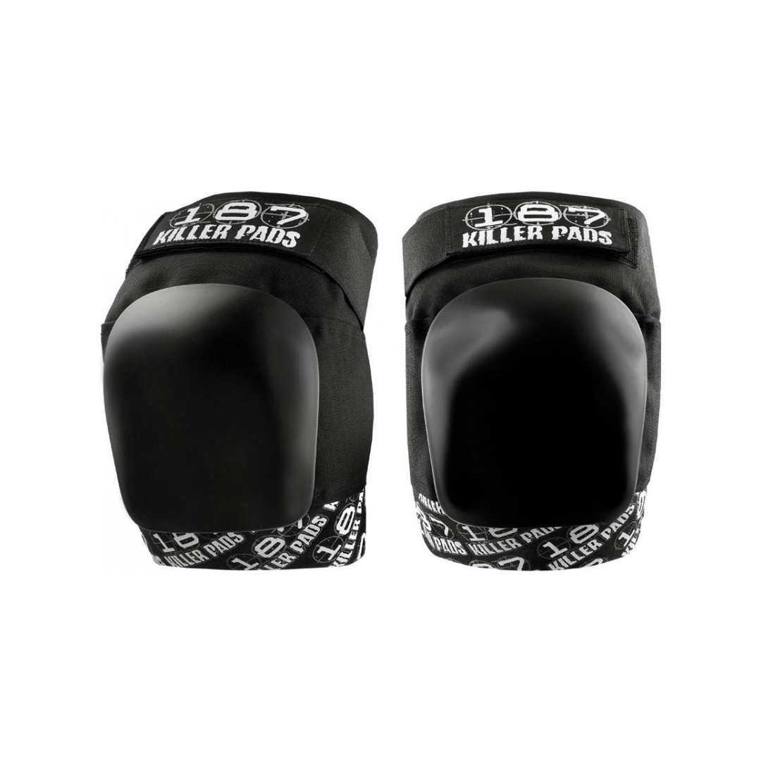 187 Killer Pads - Pro Derby Knee - Black/Black - Kolenní Chrániu010de