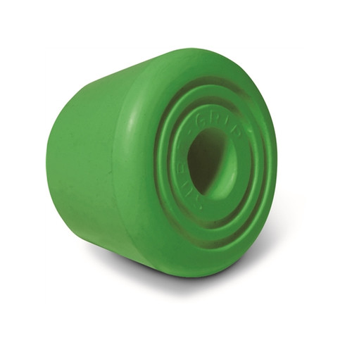 Front Facing Green Sure Grip Bullseye Toe Stops from Roller Skate Nation