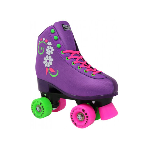 Front Facing Purple Lenexa #uGOgrl Roller Skate from Roller Skate Nation