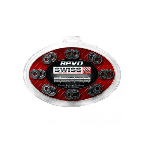 Bevo Swiss Platinum Race Rated Chrome Bearings from Rollerskatenation