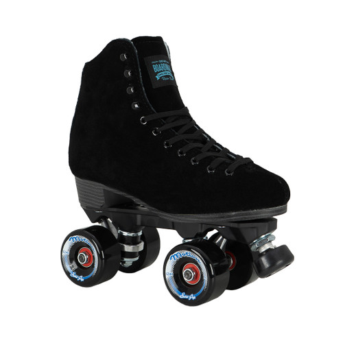 Black Sure-Grip Boardwalk roller skate with Sure-Grip Motion Outdoor Wheels