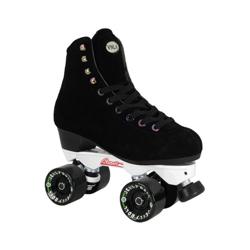 Black Luna Avanti Magnesium Outdoor Roller Skates by Roller Skate Nation 2