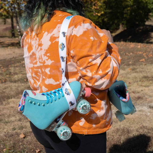 Roller Skate Nation Roller Skate Holder Strap White