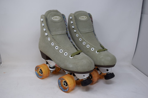 Slightly Used VNLA A La Mode Pistachio Outdoor Roller Skate from Roller Skate Nation 1