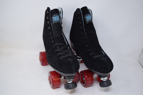 Slightly Used Sure-Grip Boardwalk Black Outdoor Roller Skate from Roller Skate Nation 1