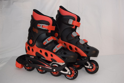 Slightly Used Linear Durango Inline Skate | Black/Red, Men's 7