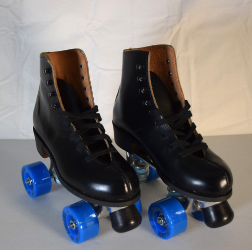 Slightly Used Riedell 120 Super-X Indoor/Outdoor Roller Skate | Black Youth 2