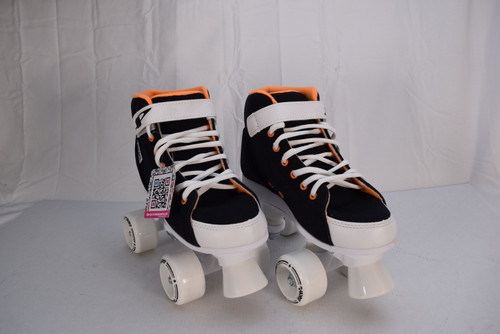 Slightly Used Pacer Scout ZTX Roller Skates- Boys | Black, Youth 4