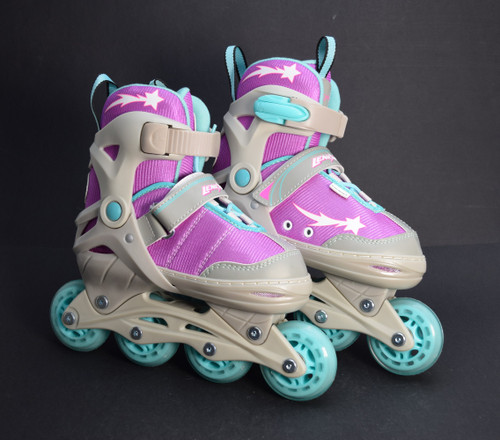 Slightly Used Lenexa Athena Adjustable Inline Skate || Youth 2-5