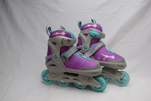 Slightly Used Lenexa Athena Adjustable Inline Skate ||| Youth 5-8