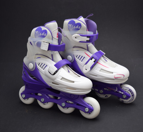 Slightly Used M-Lady Adjustable Inline Skate | Youth 4-6