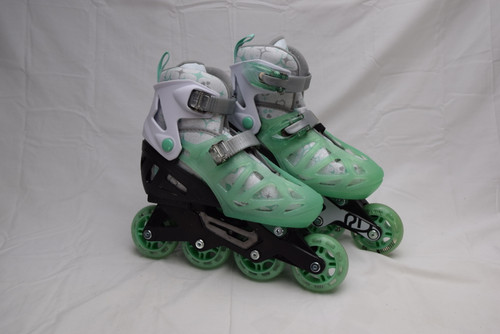 *Slightly Used* Roller Derby Tracer Adjustable Inline Skates || Mint, Youth 2-5