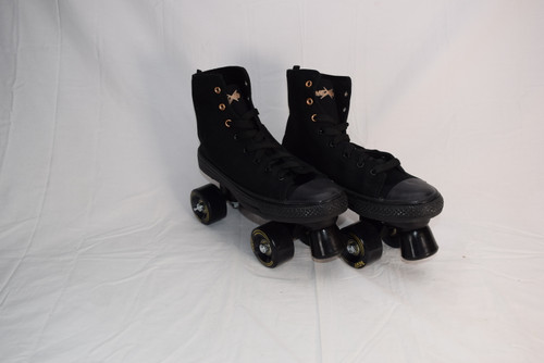 *Slightly Used* MVP 2.0 Outdoor Roller Skates || Black, Ladies' 9  (Men's 8)