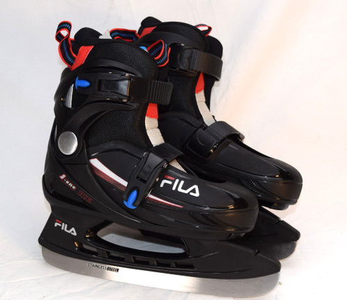 Slightly Used FILA J-One Ice HR Kid's Adjustable Ice Skates | 13J-4.5